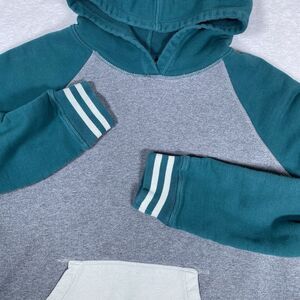 Fox‎ Men's XL Hoodie Pullover Green Gray Long Sleeve Racing Motorcross Skater